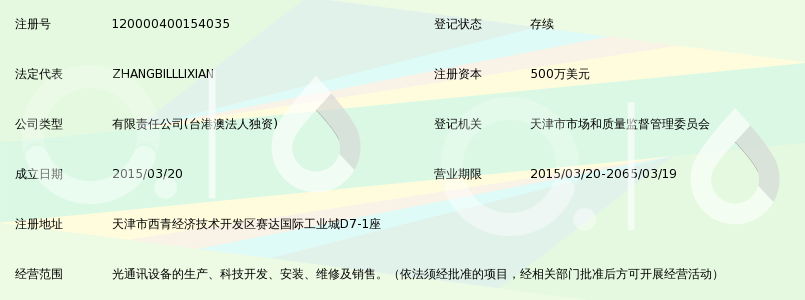 澳立广达(天津)宽频带通讯设备_360百科